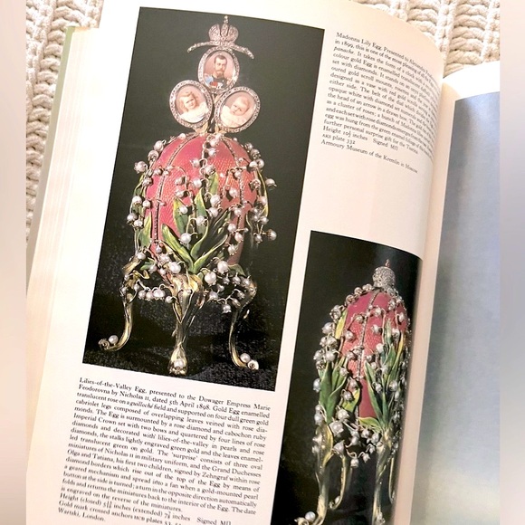 🪺🕰️Carl Faberge: Goldsmith to the Imperial Court of Russia Hardback Color Book - Picture 10 of 16